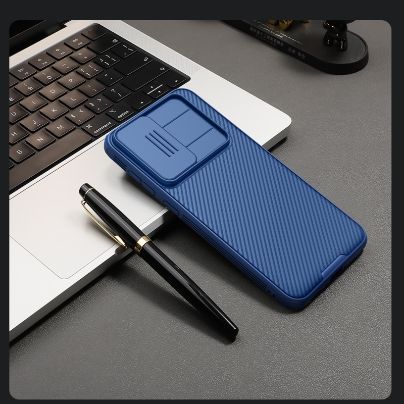 Nillkin CamShield PRO hátlap a Samsung Galaxy A36 5G kékhez