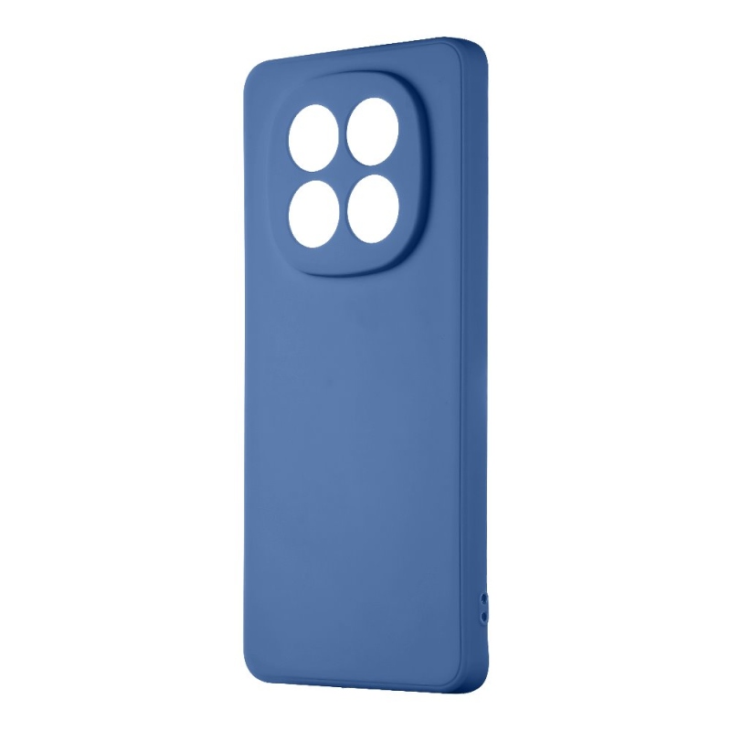 Borító:ME matt TPU borító a Xiaomi Redmi Note 14 Pro+ 5G sötétkékhez