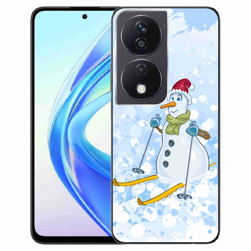 Gél védőhuzat mmCase a Honor X7b/Honor 90 Smart készülékhez - hóember