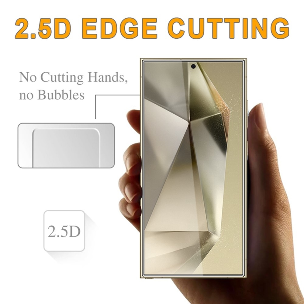 2,5D edzett üveg a Samsung Galaxy S25 Ultra készülékén