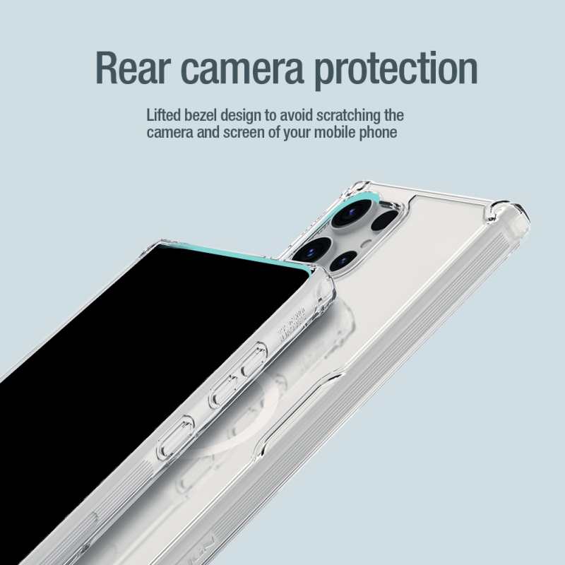Nillkin Nature TPU PRO mágneses borító Samsung Galaxy S24 Ultra átlátszó