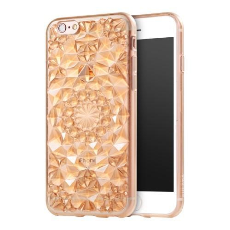 Polírozott 3D zselés tok iPhone 6s és 6 készülékhez - arany színben