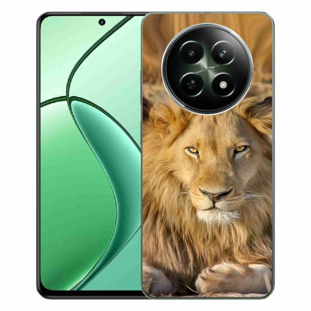 Zselés borítás mmCase a Realme 12 5G/12x 5G - Lion 2 számára