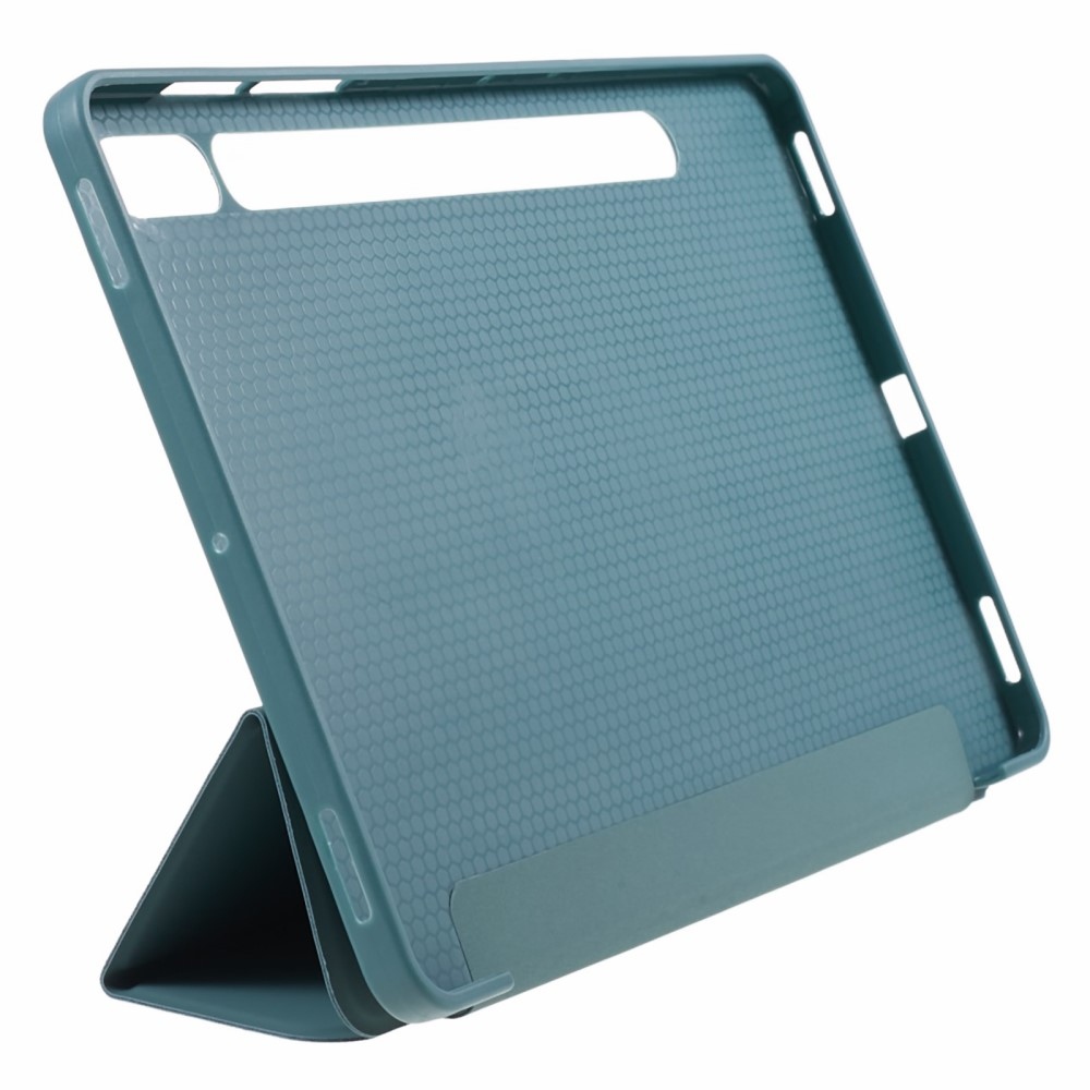 Állítható tok Samsung Galaxy Tab S9/Tab S10 készülékhez - sötétzöld