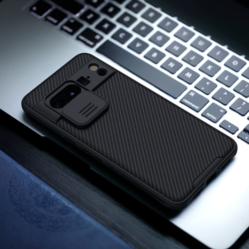 Nillkin CamShield PRO hátlap a Google Pixel 8 Pro-hoz Fekete