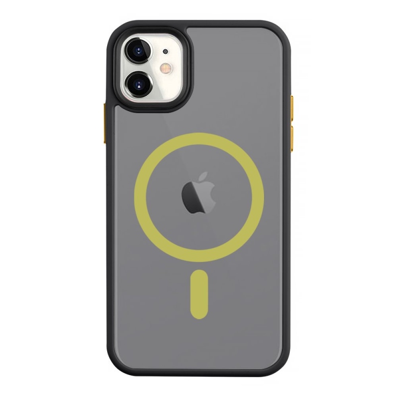 Tactical MagForce Hyperstealth 2.0 borító iPhone 11 készülékhez Fekete/sárga