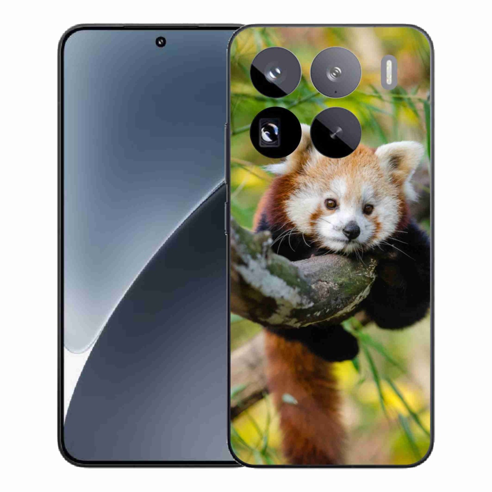 Gél borítás mmCase a Xiaomi 15 Pro készülékhez - pandavörös
