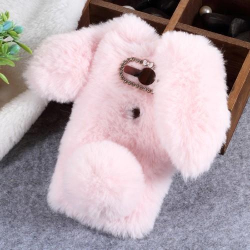 Bunny zselés tok Sony Xperia XZ2 Compacthoz - rózsaszín