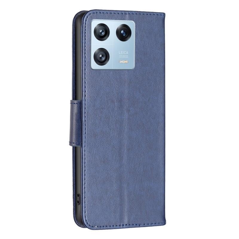 Pillangó könyv tok Xiaomi 13 Pro-hoz - sötétkék