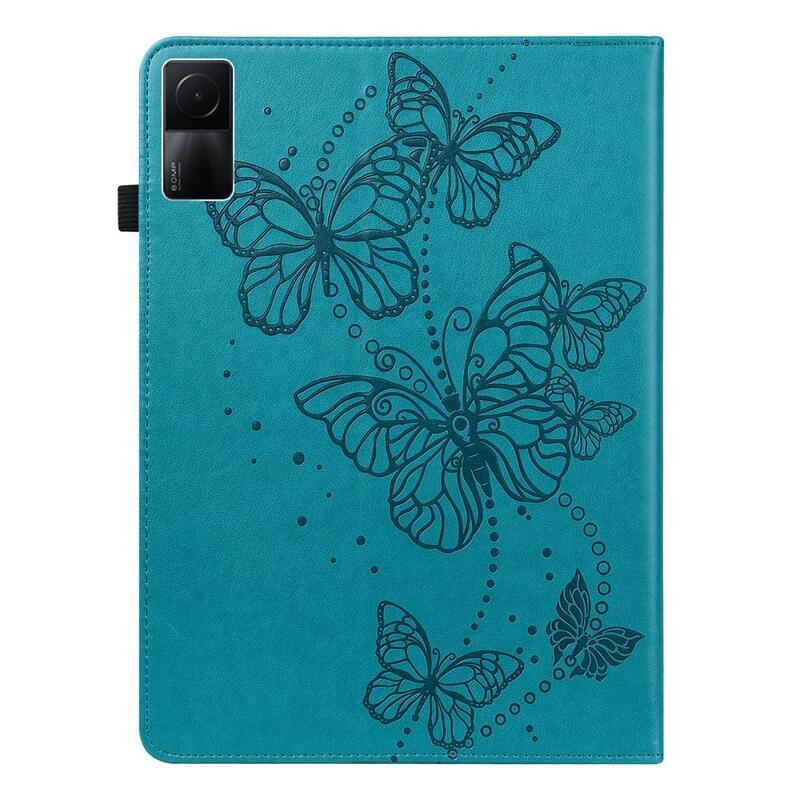 Pillangó záró tok Xiaomi Redmi Pad 10.6 tablethez - kék
