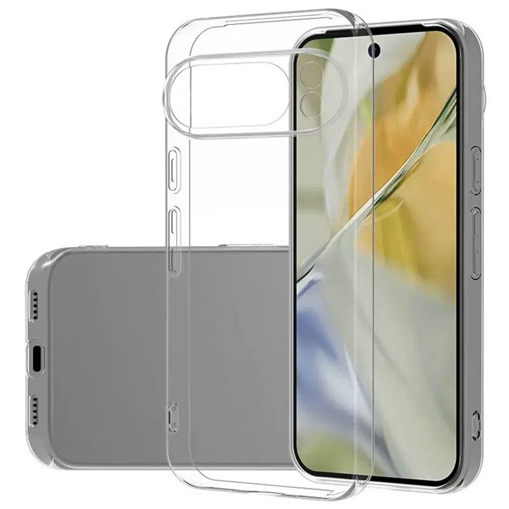 Átlátszó zselés tok a Google Pixel 10 Pro számára - átlátszó