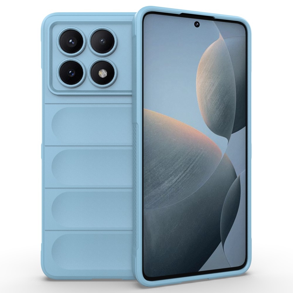 Rugg tartós zselés tok Xiaomi Poco X6 Pro 5G - világoskék színben