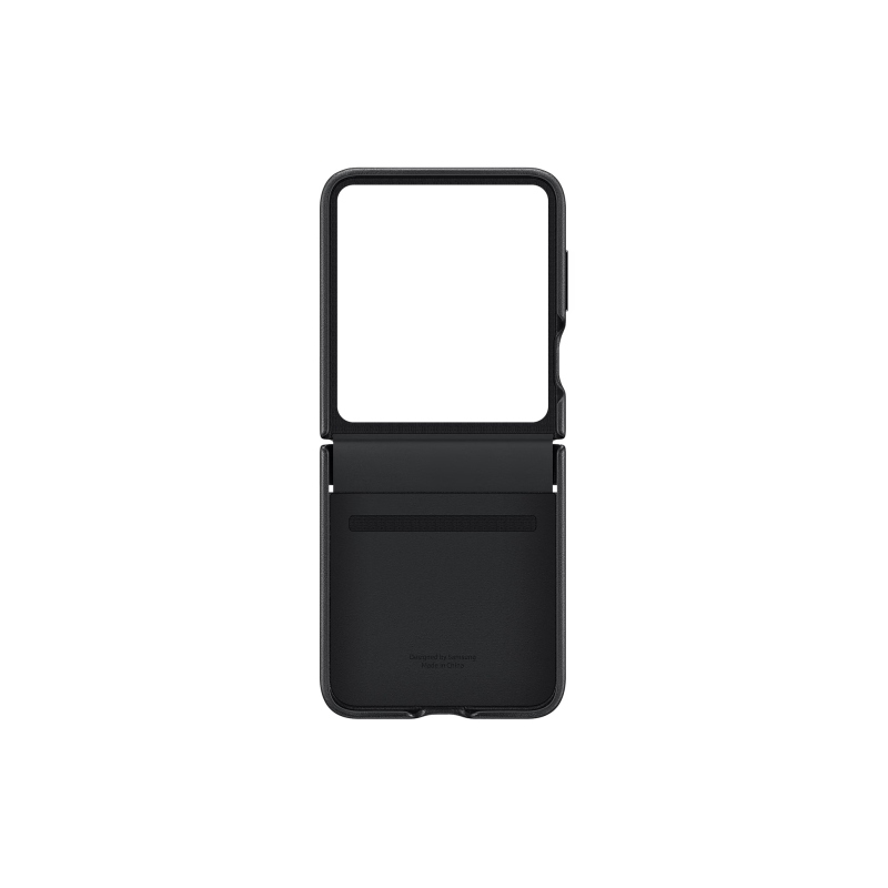 EF-VF731PBE Samsung bőr borító Galaxy Z Flip 5 fekete színűhöz