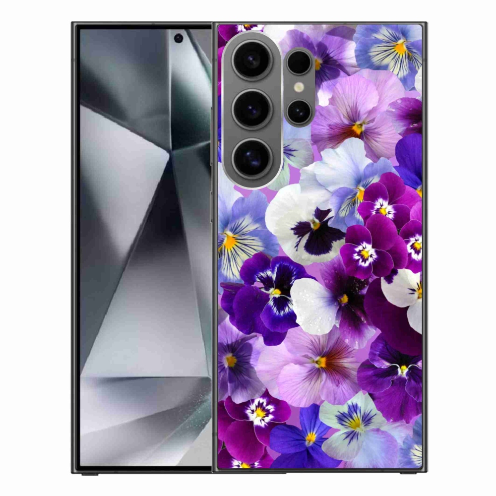 Gél borító mmCase Samsung Galaxy S24 Ultra - virágok 9