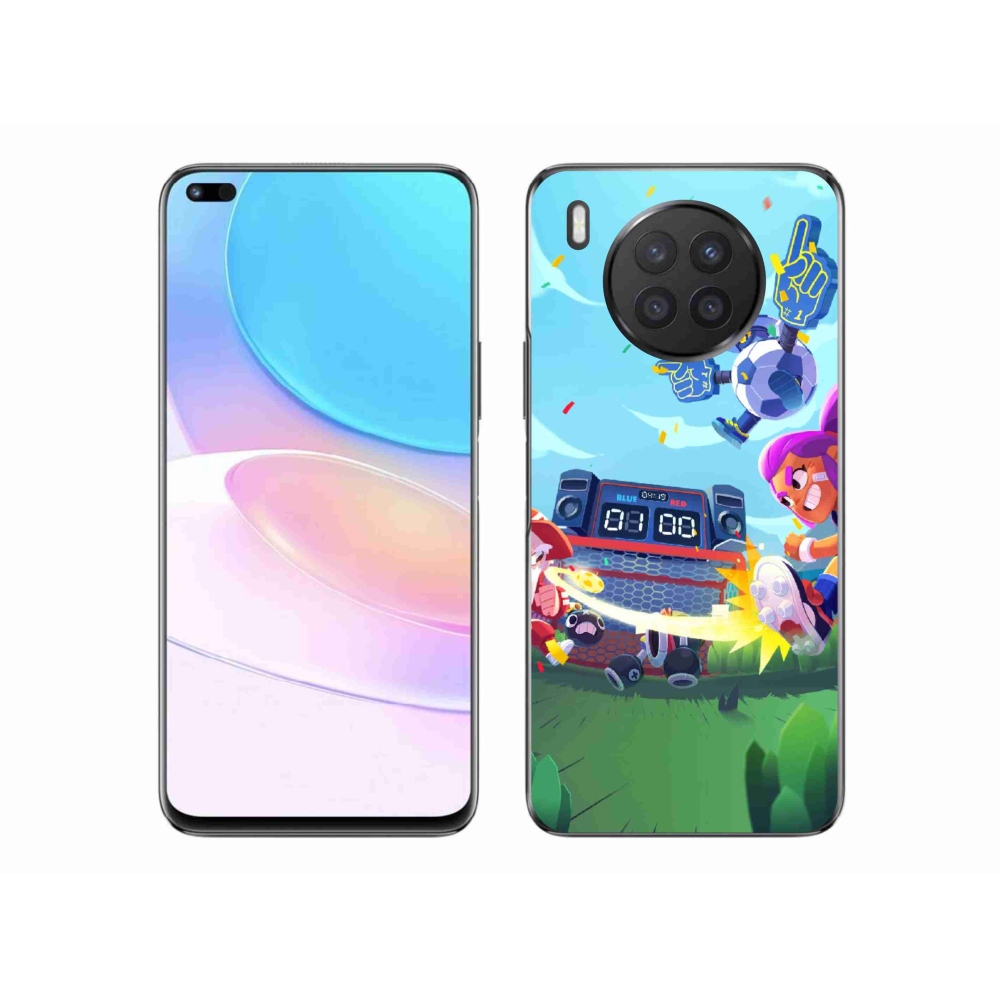 Gél borítás mmCase a Huawei Nova 8i készülékhez - verekedős csillagok 1