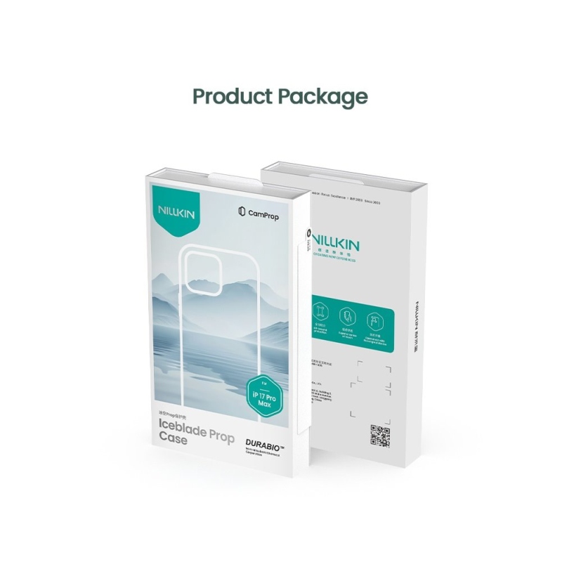 Nillkin Iceblade Prop mágneses borító Apple iPhone 17 Pro Max készülékhez Zöld