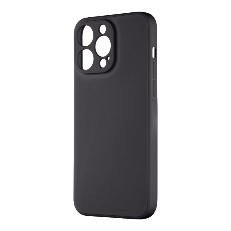 COVER:ME matt TPU borítás Apple iPhone 15 Pro Max fekete színű készülékhez