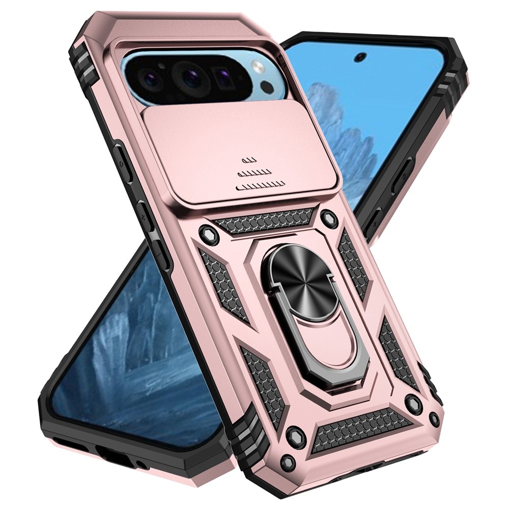 Csúszásálló borítás a Google Pixel 10 Pro/Pixel 10/9 Pro/9 készülékhez - rózsaarany színben