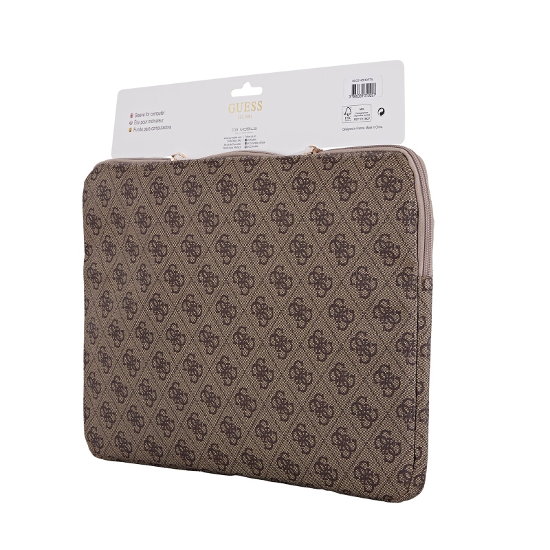 Guess PU 4G háromszög logós borító notebookhoz 14