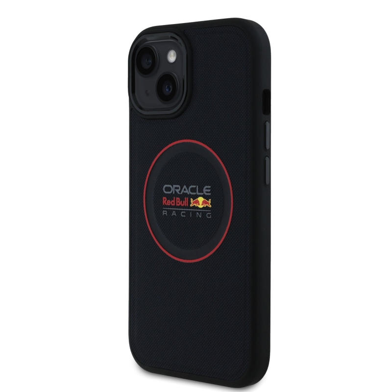 Red Bull PU bőr piros gyűrűs MagSafe hátlap iPhone 13 tengerészgyalogsághoz