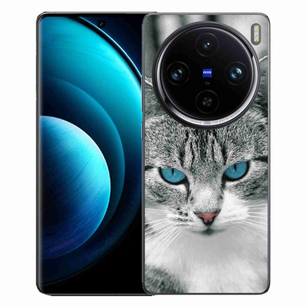 Zselés borítás mmCase a Vivo X100 Pro 5G készülékhez - cat view 1