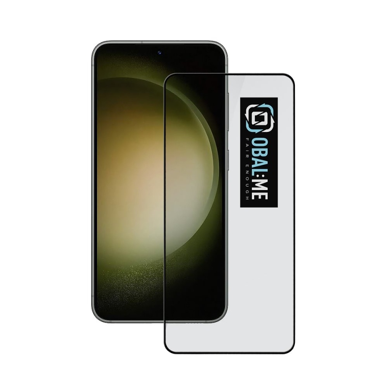 Cover:Me 5D edzett üveg a Samsung Galaxy S23-hoz Fekete