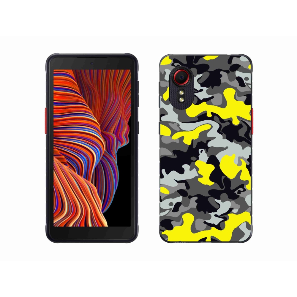 Zselés borítás mmCase Samsung Galaxy Xcover 5 készülékhez - terepszínű minta 6