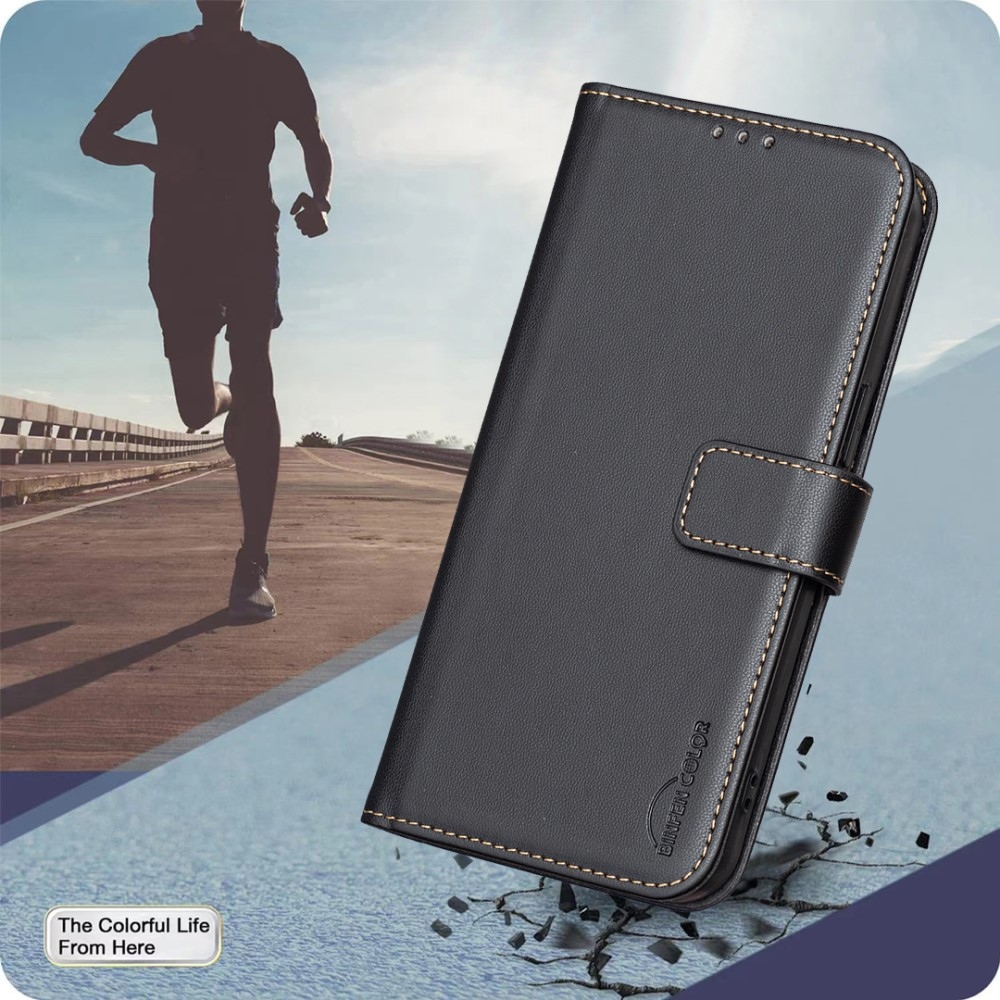 BNF könyvtáska Samsung Galaxy Xcover 7 Pro készülékhez - fekete