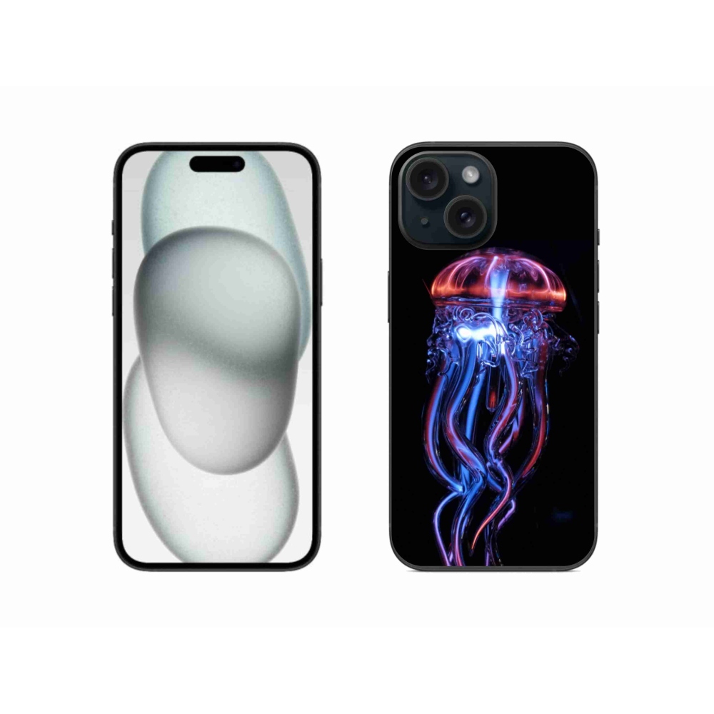 Zselés borítás mmCase iPhone 15 készülékhez - medúza