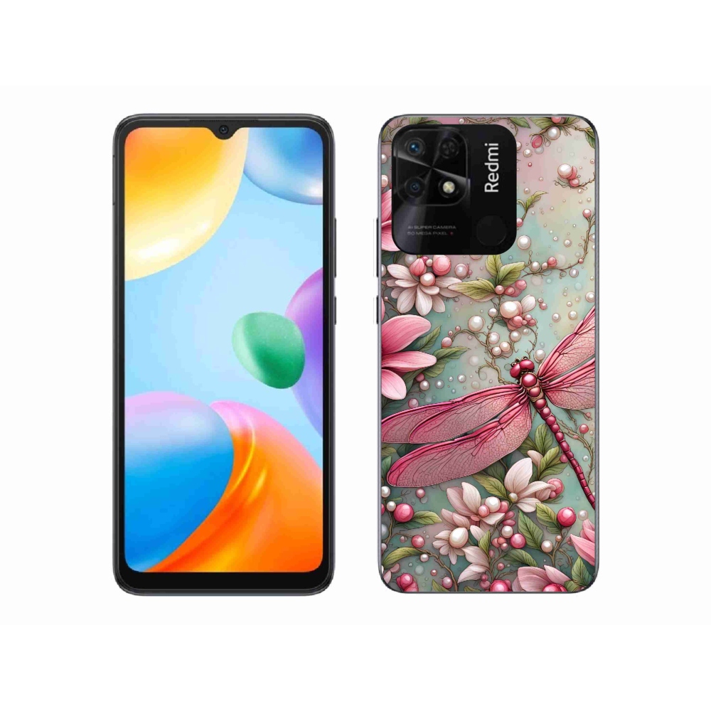 Gél borítás mmCase a Xiaomi Redmi 10C-hez - szitakötő