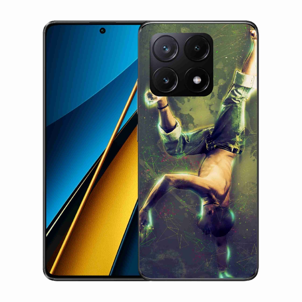 Gél borítás mmCase a Xiaomi Poco X6 Pro 5G számára - breakdance
