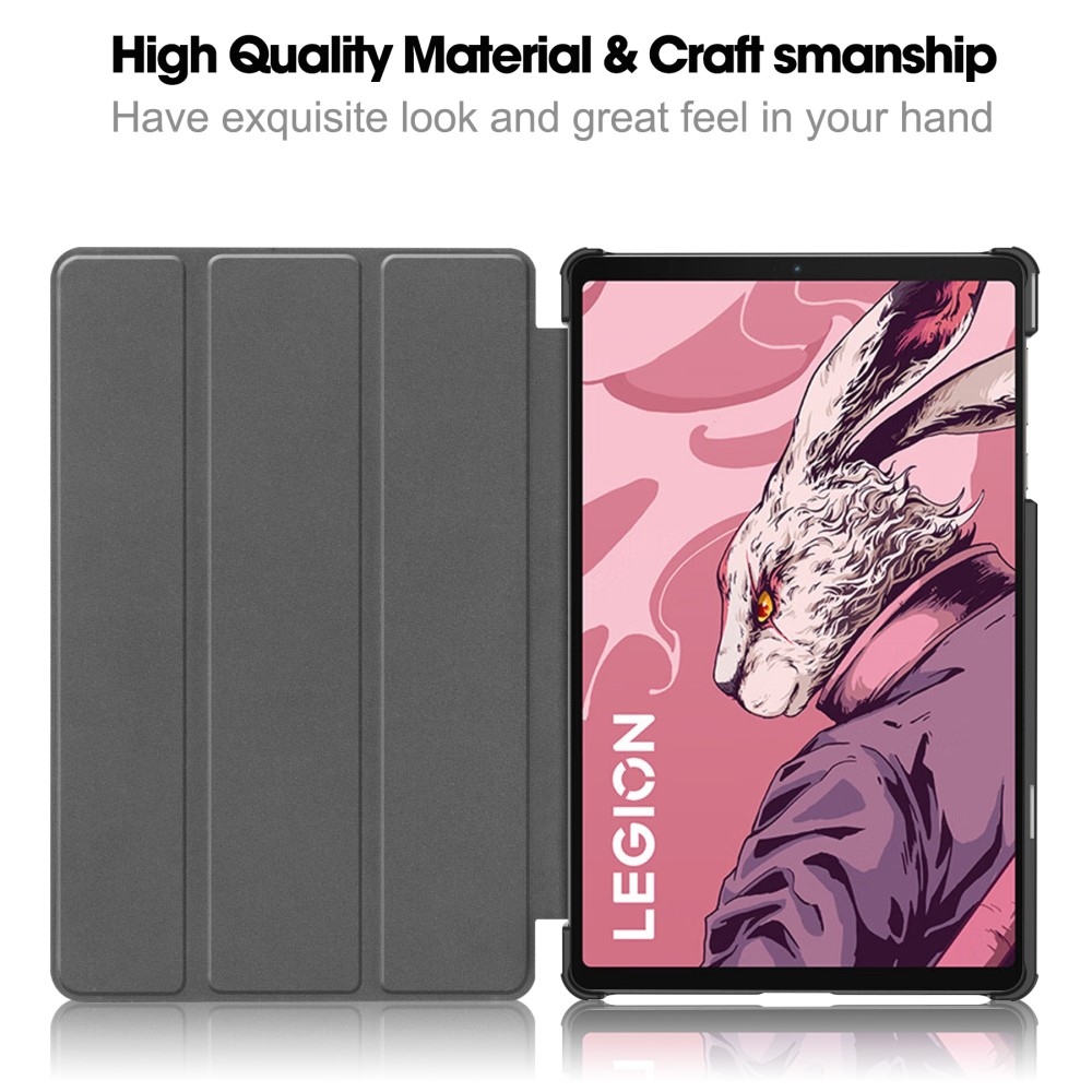 Cases intelligens záró tok Lenovo Legion Tab 8.8 (2. Gen.) táblagéphez - fekete