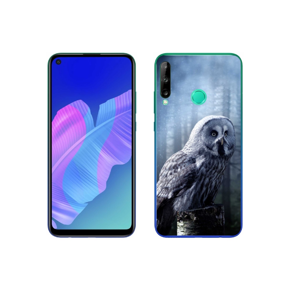 Zselés borítás mmCase a Huawei P40 Lite E - bagolyhoz