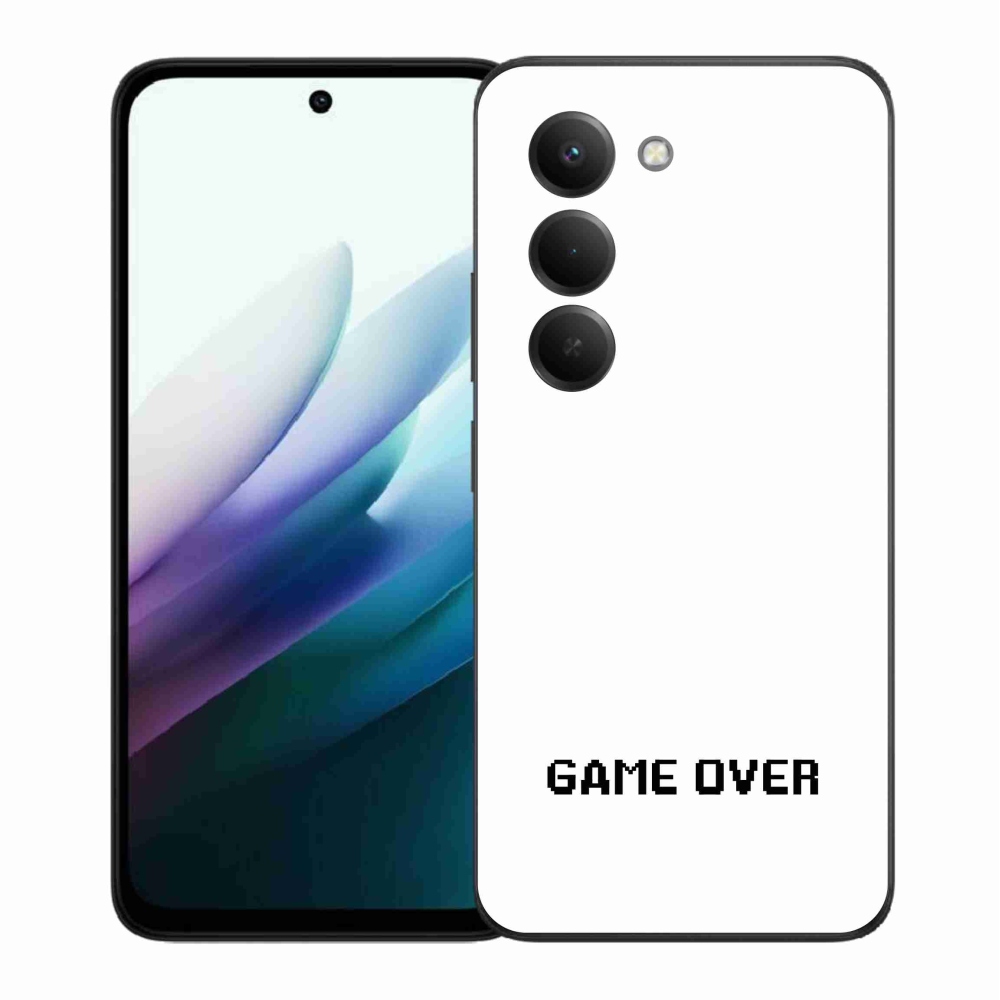 Gél borítás mmCase a Xiaomi Redmi 15 4G/5G (171mm) - játék fehér háttérrel