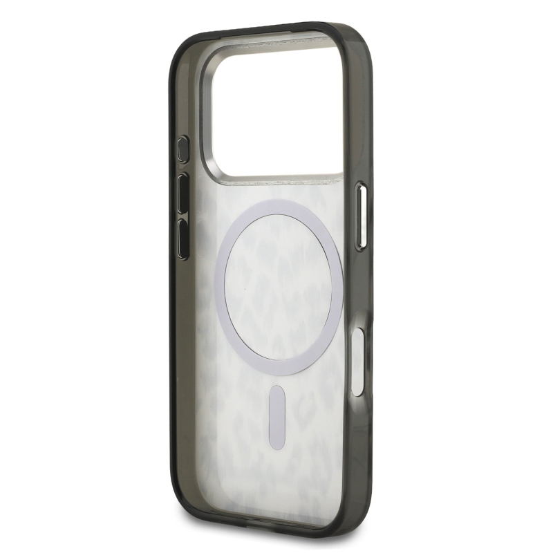 Karl Lagerfeld IML Leopard Leopard MagSafe hátlap iPhone 17 Pro barna színű készülékhez
