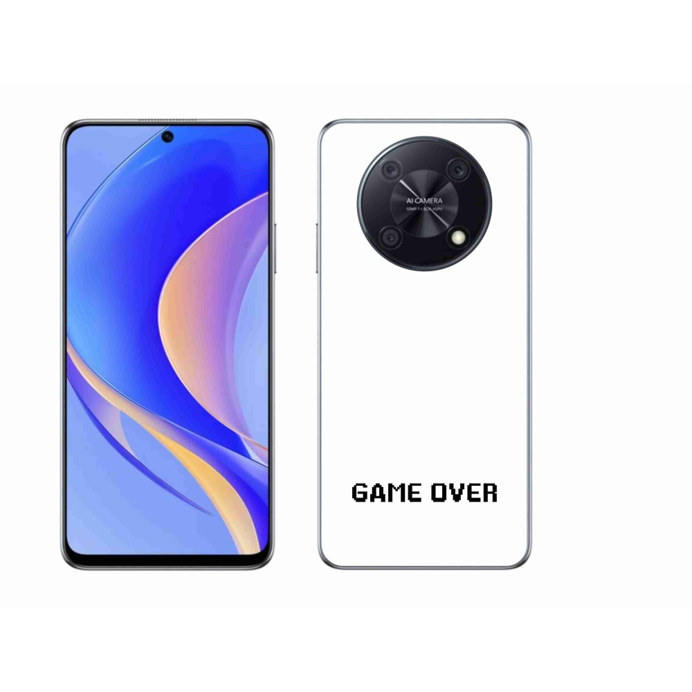 Gél borító mmCase a Huawei Nova Y90 készülékhez - játék fehér háttérrel
