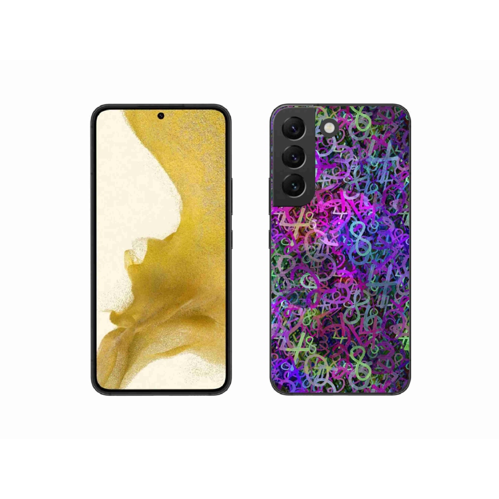 Gél borítás mmCase Samsung Galaxy S22 5G - absztrakt motívum 25