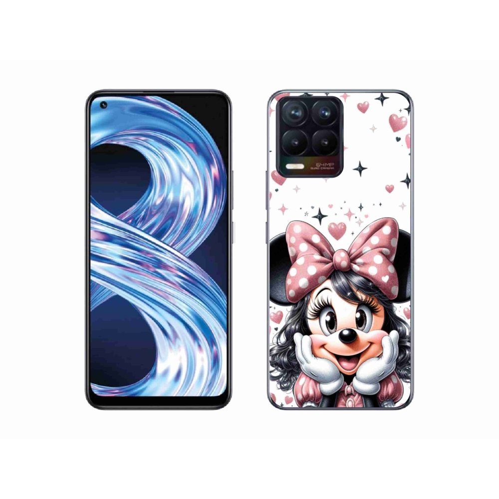 Gél borítás mmCase a Realme 8 4G készülékhez - minnie
