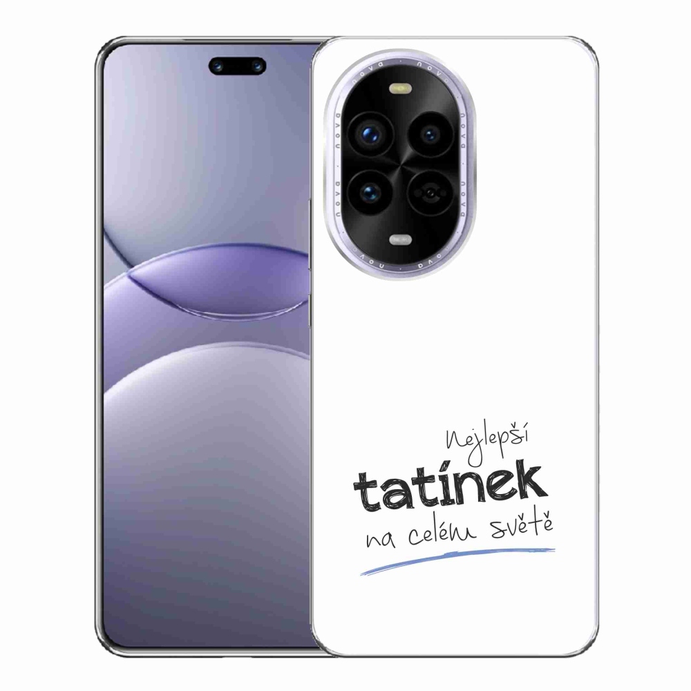 Gél borító mmCase a Huawei Nova 13 Pro 5G-n - legjobb apuci 4 fehér háttérrel