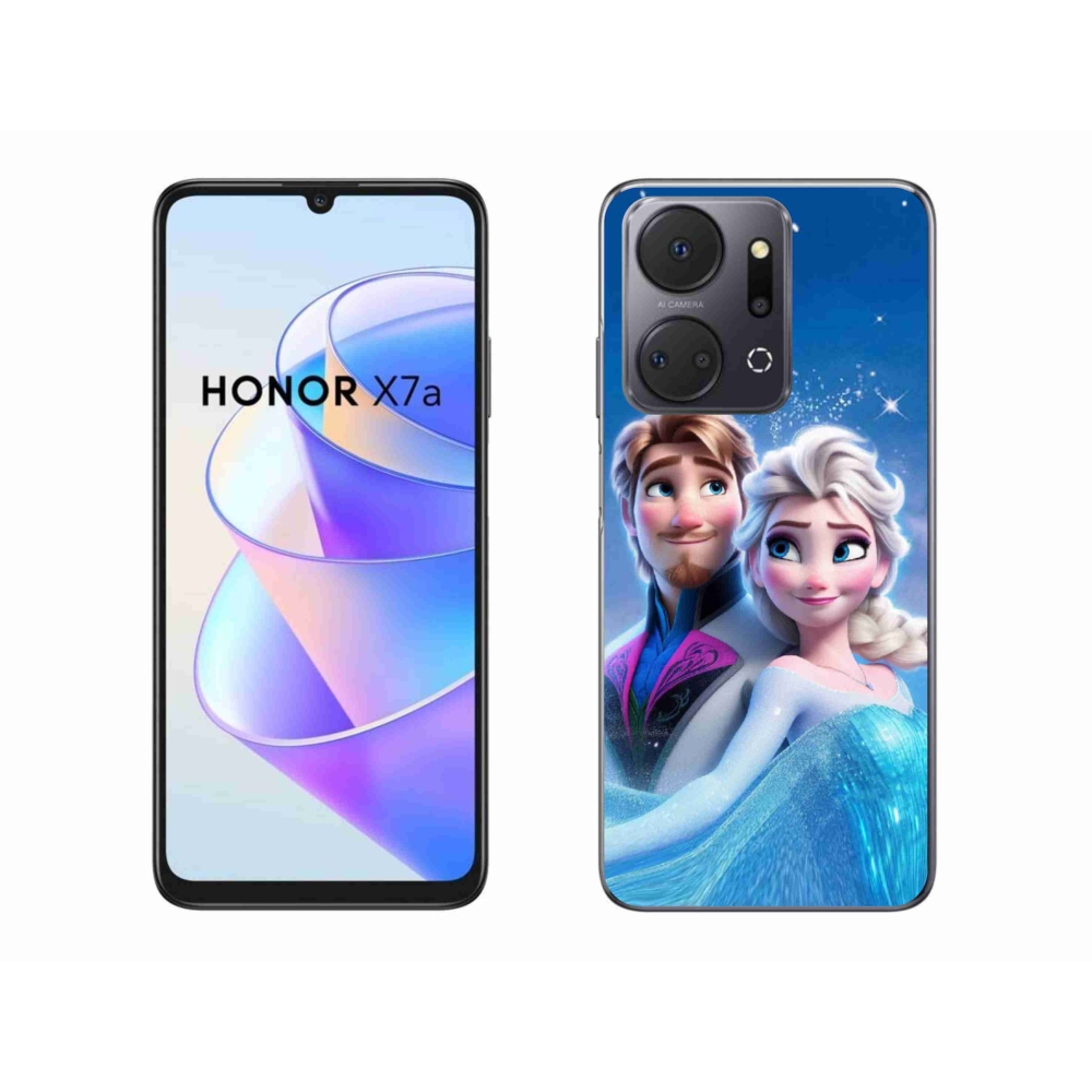 Zselés borítás mmCase a Honor X7a készülékhez - Ice Kingdom 1