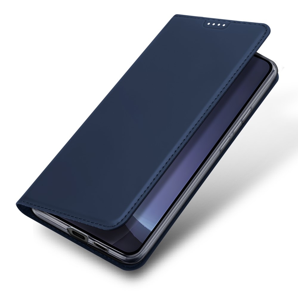 DUX könyvtáska Samsung Galaxy S25 készülékhez - sötétkék