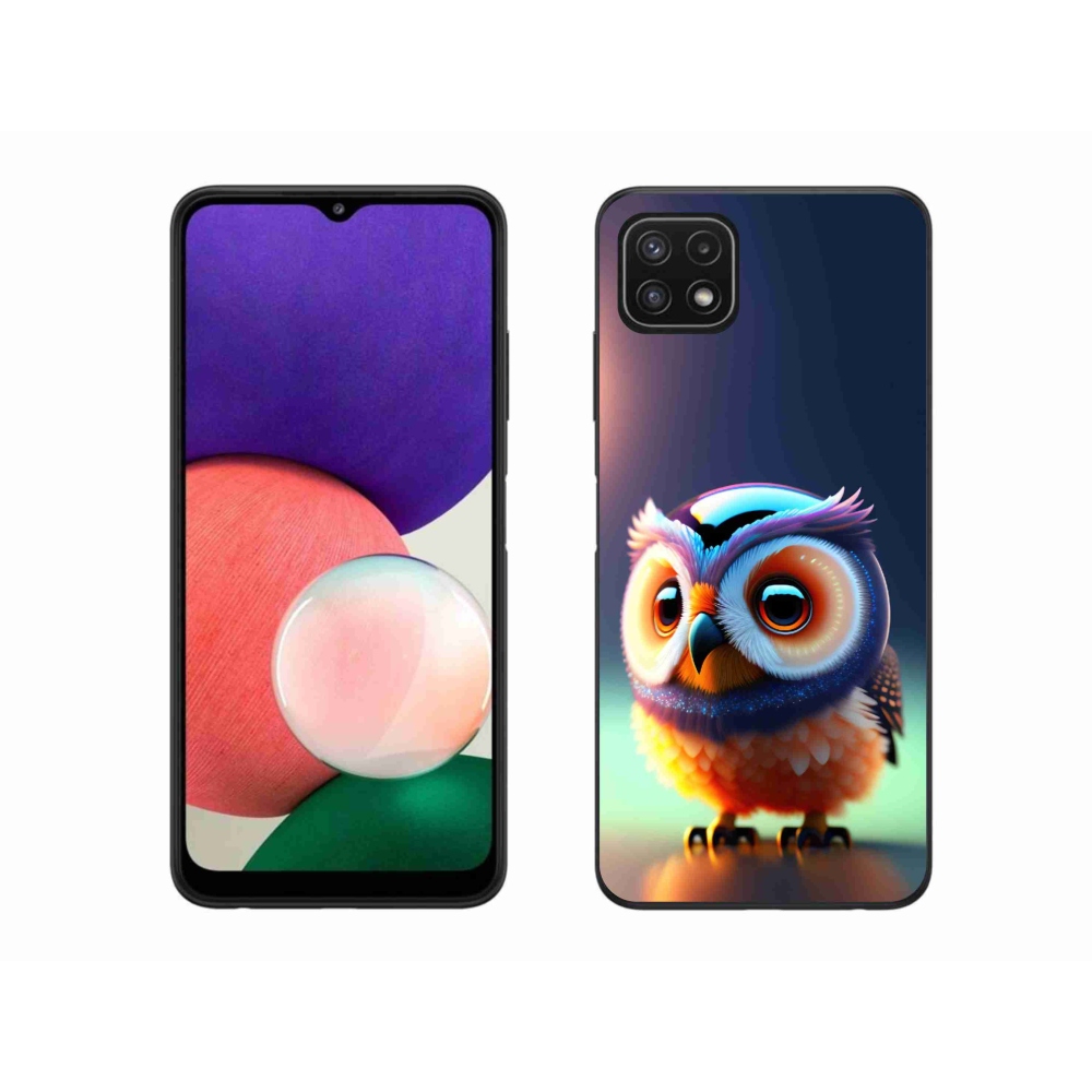 Zselés borítás mmCase Samsung Galaxy A22 5G - bagoly