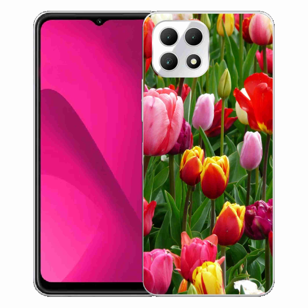 Zselés borítás mmCase a T-Mobile T Phone 2 készülékhez - tulipánok