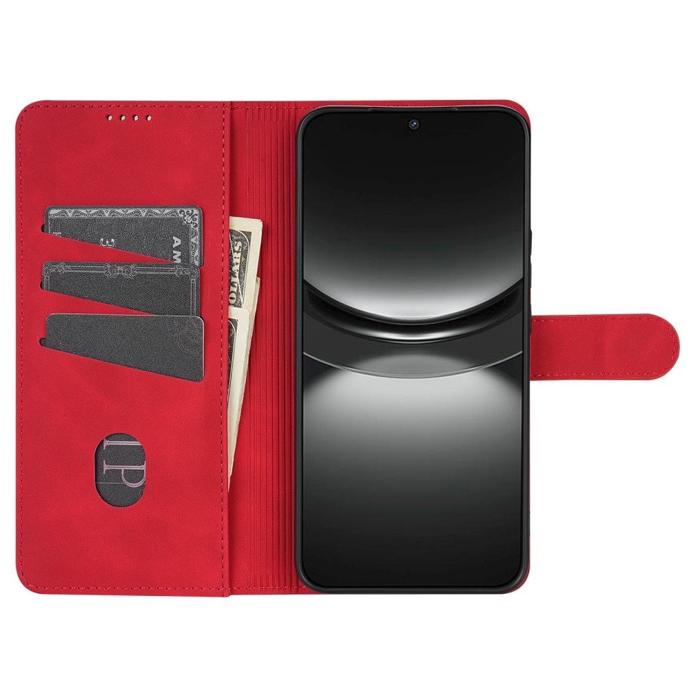 AZNS tok könyv tok Honor Magic 7 Pro 5G - piros