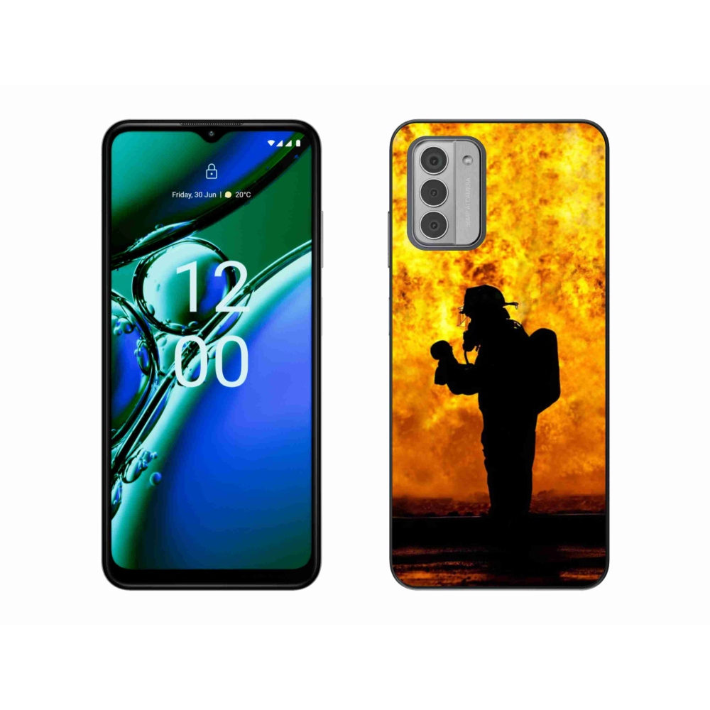 Zselés borítás mmCase a Nokia G42 készülékhez - tűzoltó