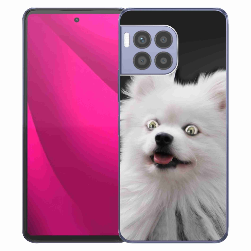 Zselés borítás mmCase a T-Mobile T Phone 2 Pro készülékhez - fehér színű tok