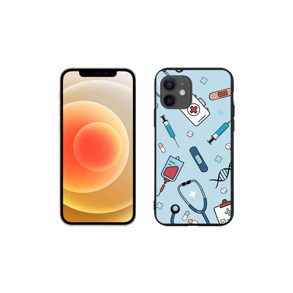Zselés borítás mmCase iPhone 12 mini készülékhez - egészség 1