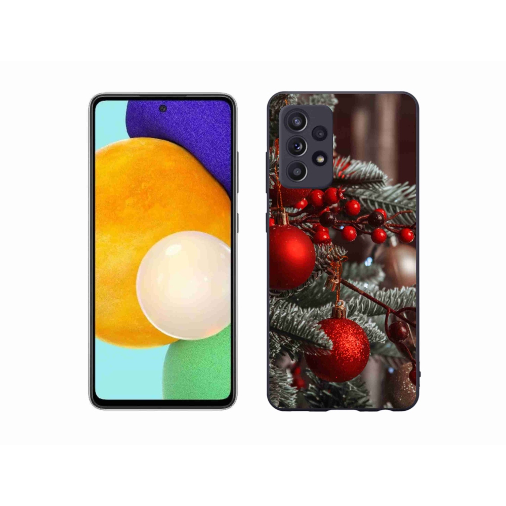 Gél borítás mmCase Samsung Galaxy A52s 5G - karácsonyi dekoráció 2
