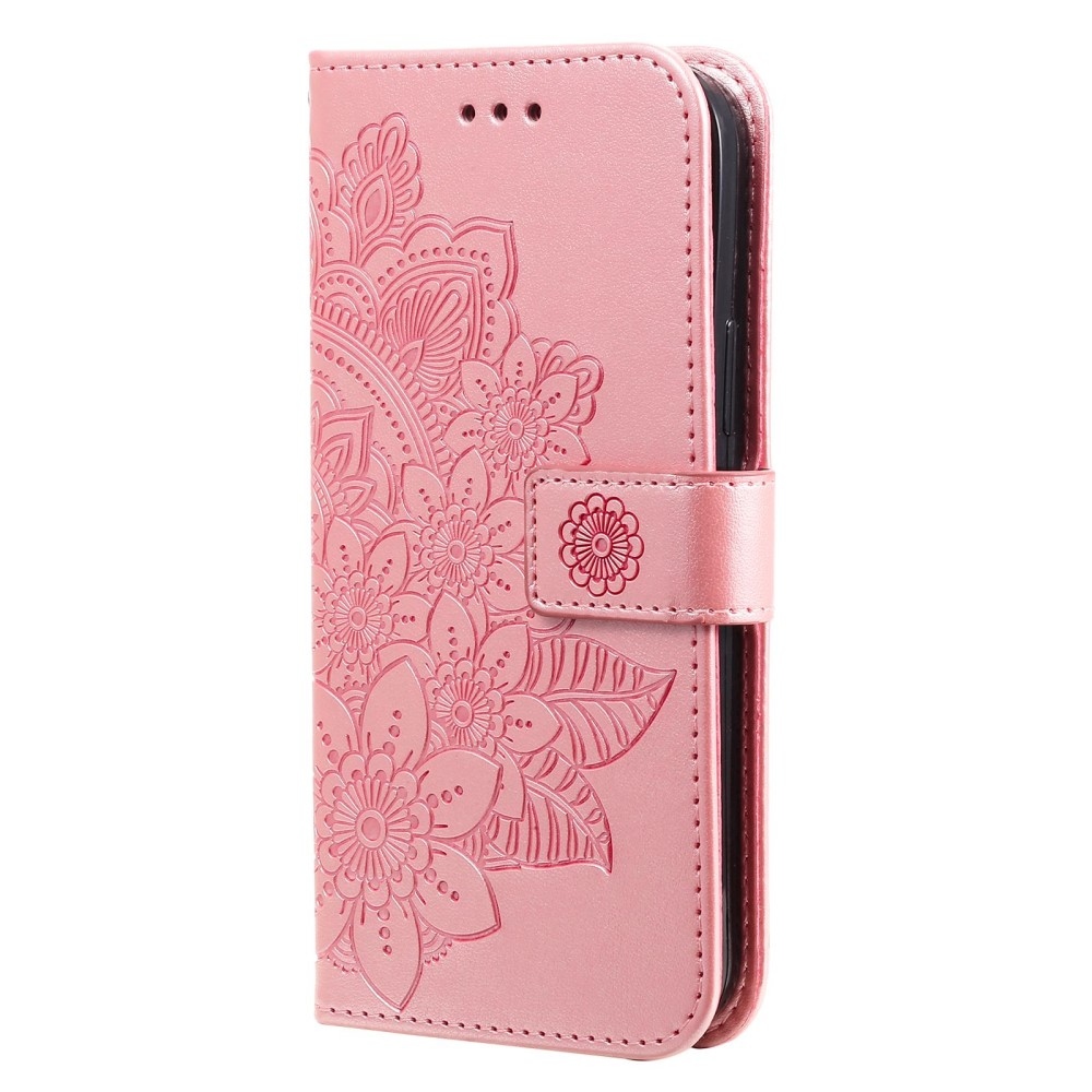 Mandala könyv tok Oppo Find X5 Lite-hoz - rózsaarany