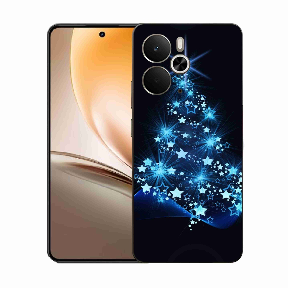 Gél borítás mmCase a Realme 14 5G készülékhez - karácsonyfa